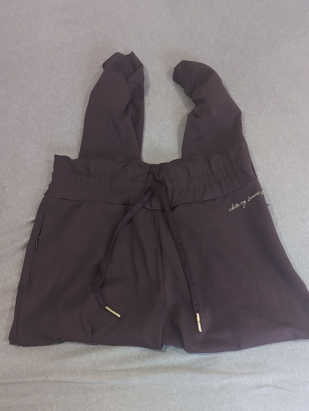 Gymshark X Whitney Simmons Brown Joggers Size Small